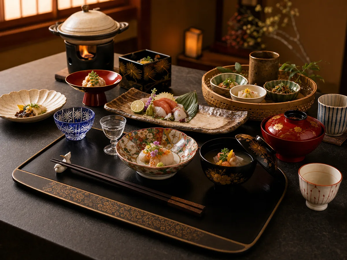 旅館の会席料理・懐石料理
